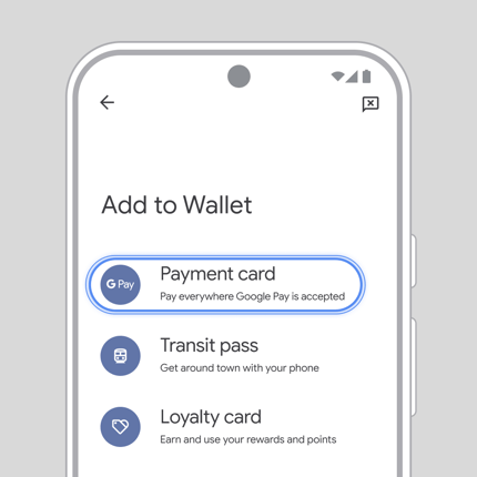 The Add to Wallet screen on a phone.
