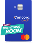The Concora® Credit Mastercard™ with Breathing Room