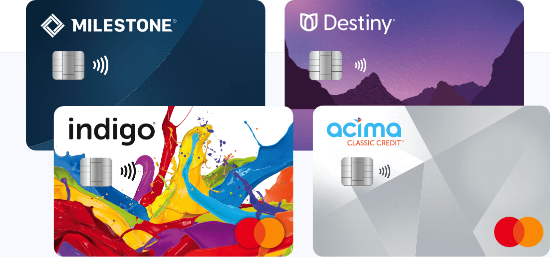 A few of our credit cards